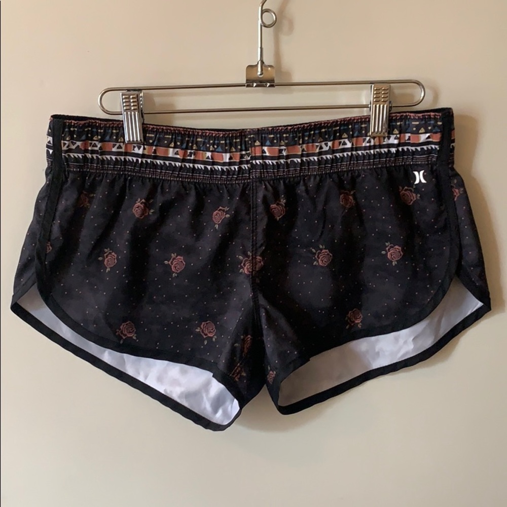 Athletic swim shorts